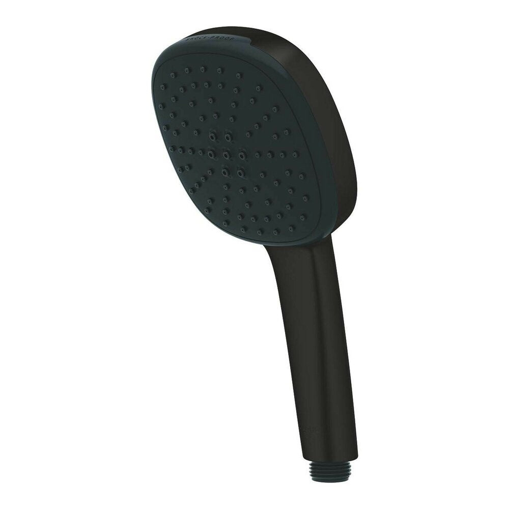 Matte black shower head Grohe Tempesta Cube 110 with 2 functions