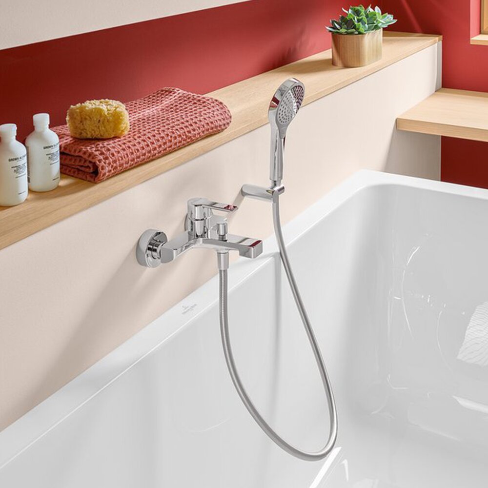 Душ глава Villeroy&Boch Verve 3 функции хром гланц
