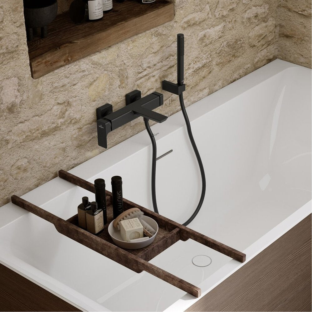 Душ глава Villeroy&Boch Verve черен мат с 1 функция