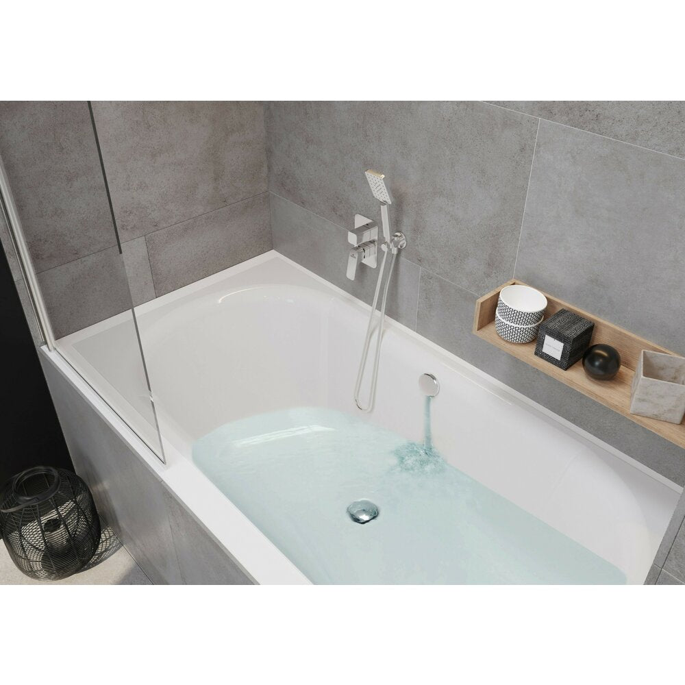 Deante Alpinia Bath Screen 80x140 cm