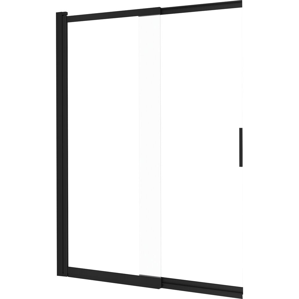 Deante Prizma Black Bath Screen 100x140 cm