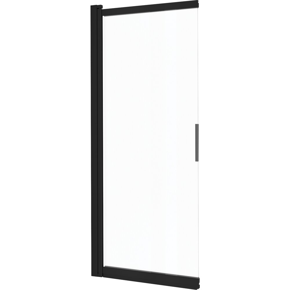 Deante Prizma Black Bath Screen 100x140 cm