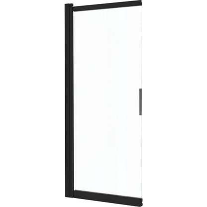 Deante Prizma Black Bath Screen 100x140 cm
