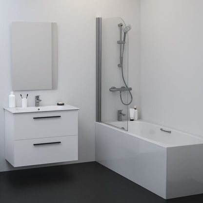 Мобилен параван за вана Ideal Standard Connect сребрист 80x140 cm