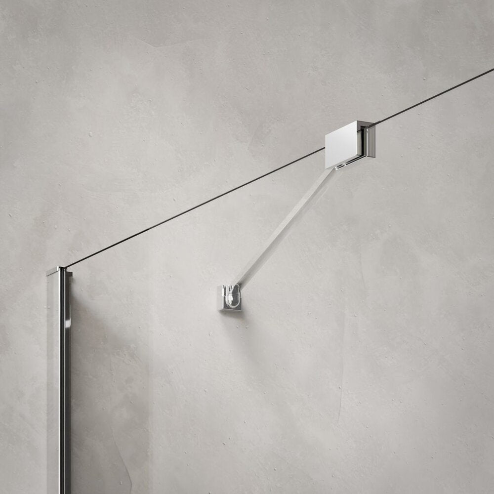 Параван за вана Radaway Idea 6 PNJ II хром лъскав-прозрачен 60x150 cm стъкло 6 mm
