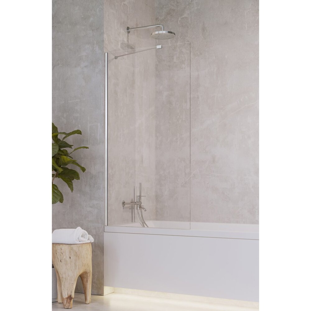 Параван за вана Radaway Idea 6 PNJ II хром гланц-прозрачен 80x150 cm стъкло 6 mm