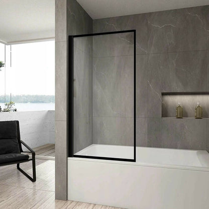 Rea Lagos Black Bathtub Screen 70x140 cm Mobile