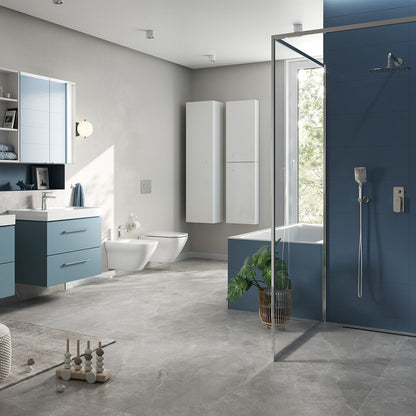Walk-in душ параван Cersanit Larga хром 90x200 см