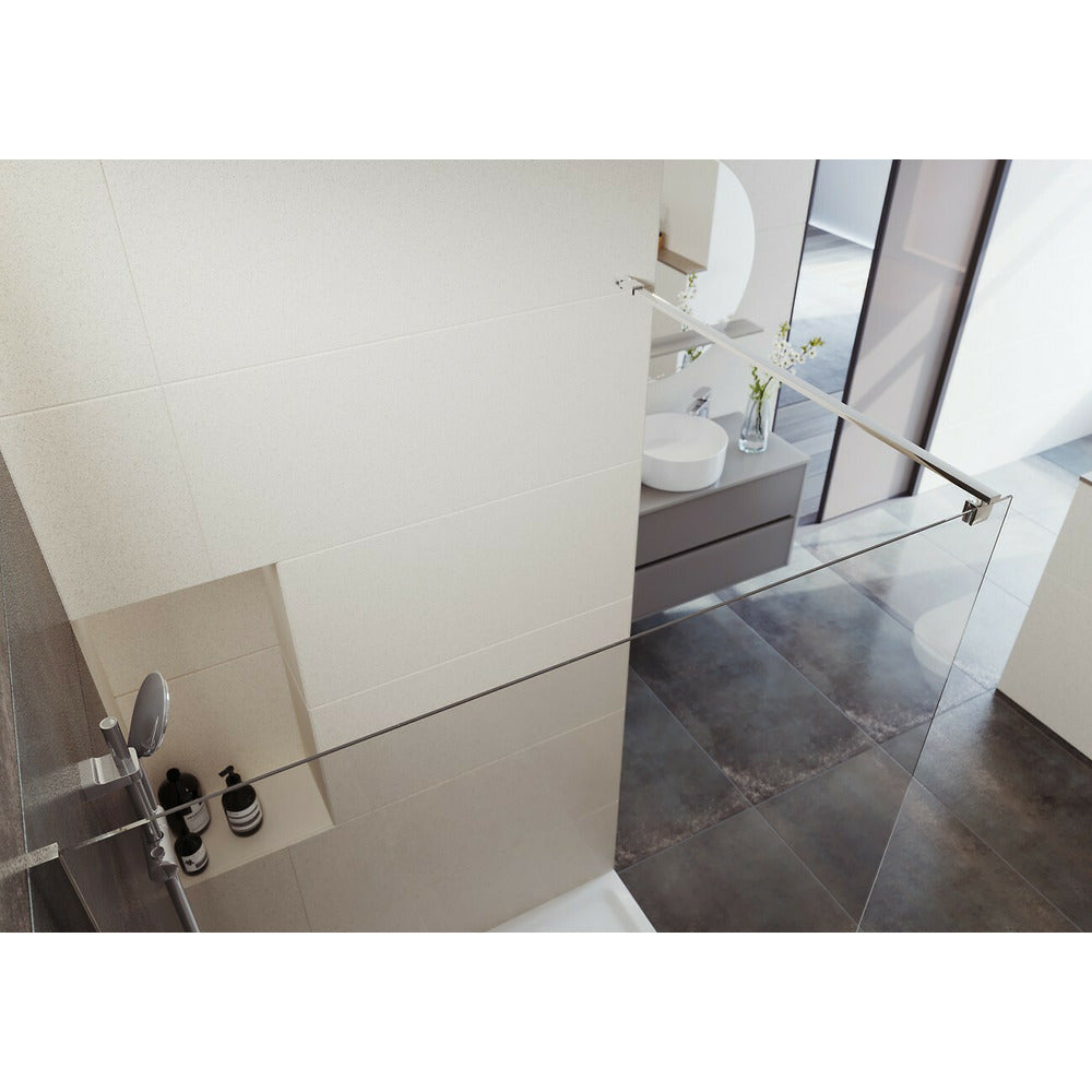 Walk-in душ параван Cersanit Mille хром 80x200 см