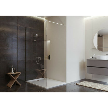 Walk-in душ параван Cersanit Mille хром 80x200 см