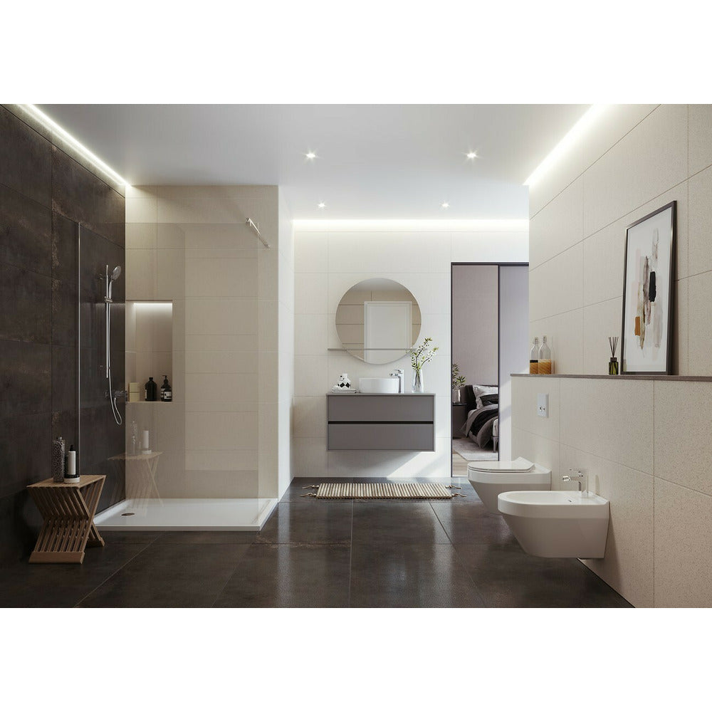 Walk-in душ параван Cersanit Mille хром 80x200 см