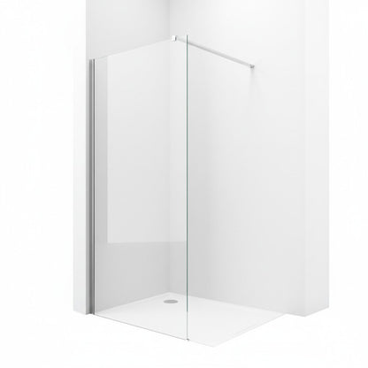 Кристал на душ Walk-in хром Rune Syn 100x200 см