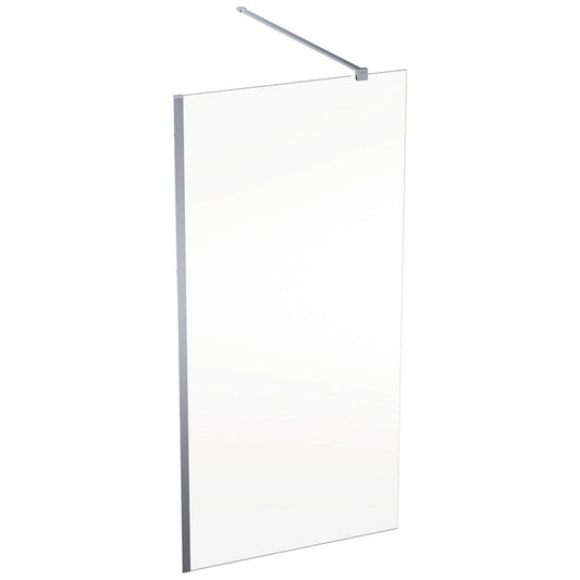 Walk-in shower screen Geberit Geo 100x200 cm tempered glass 8 mm