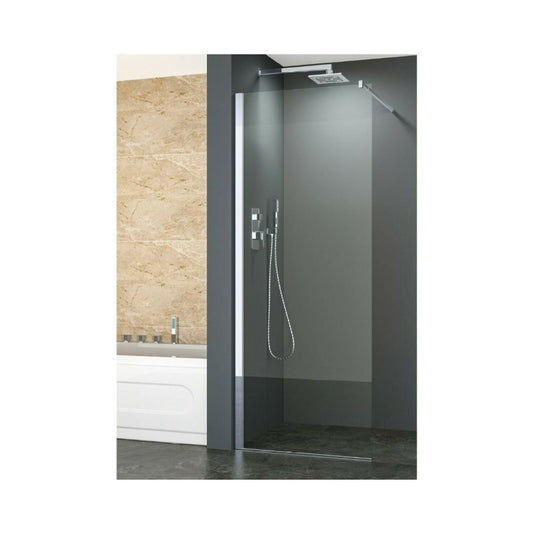 Душ параван тип Walk-In Inter Ceramic хром 100x200 см стъкло прозрачно