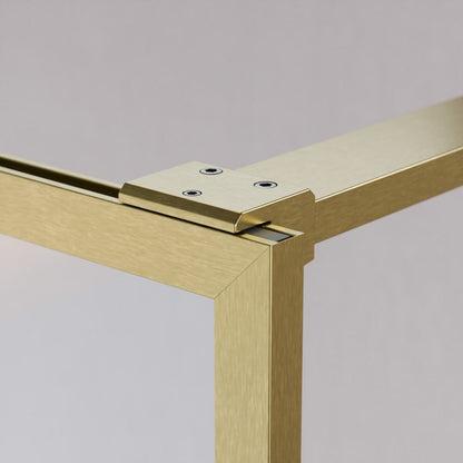 Душ параван тип Walk-in Radaway Modo F II златист матово-прозрачен 75 cm закалено стъкло 8 mm