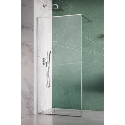 Душ параван тип Walk-in Radaway Modo F II хром лъскав-прозрачен 70 cm закалено стъкло 8 mm