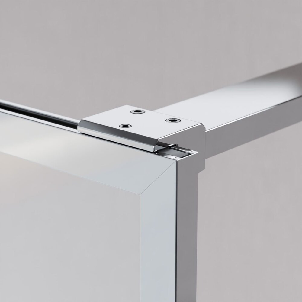 Душ параван тип Walk-in Radaway Modo F II хром лъскав-прозрачен 70 cm закалено стъкло 8 mm