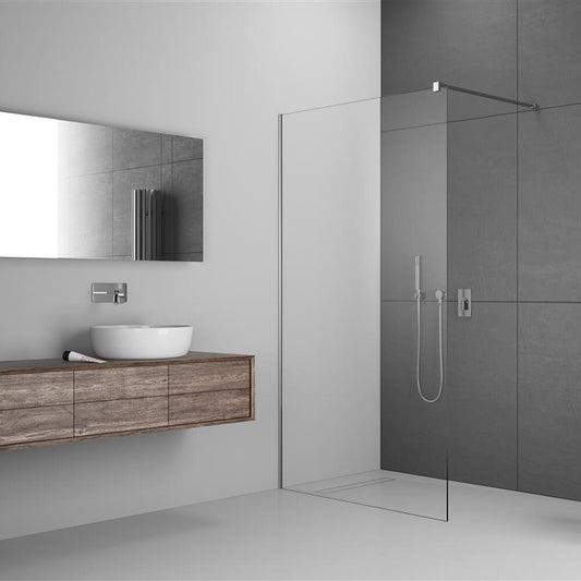 Душ параван тип Walk-in Radaway Modo New II хром-прозрачен 70 cm стъкло закалено 8 mm