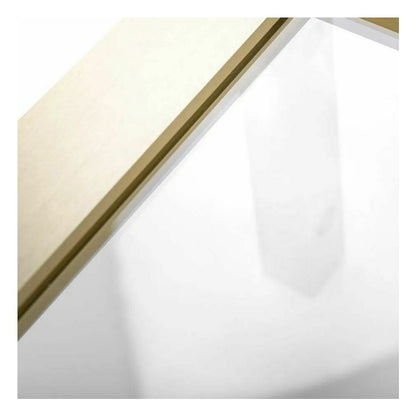 Парван за душ тип Walk-in Rea Rapid Slide 100x195 см профил аурио периян