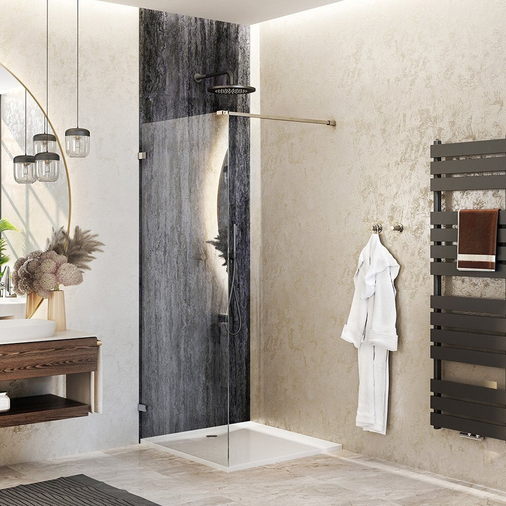 Душ параван тип Walk-in Roth Melina 80x200 cm профил злато