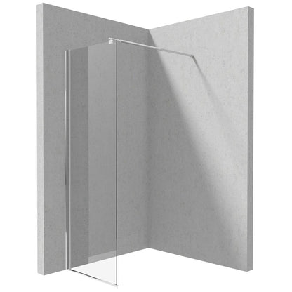 Deante Kerria Plus Walk-in Shower Screen 60x200 cm Total White
