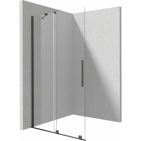 Deante Prizma Walk-in Shower Screen Titan 100x195 cm