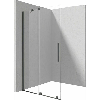 Deante Prizma Walk-in Shower Screen Titan 90x195 cm