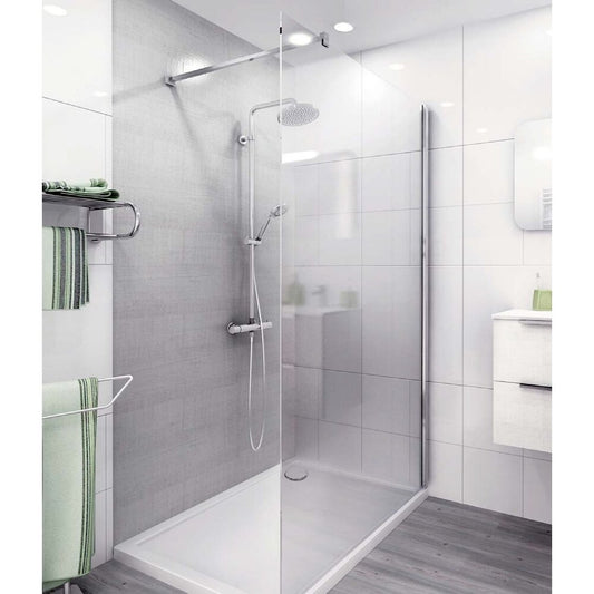 Walk-in параван за душ Roth EI TWF 100x200