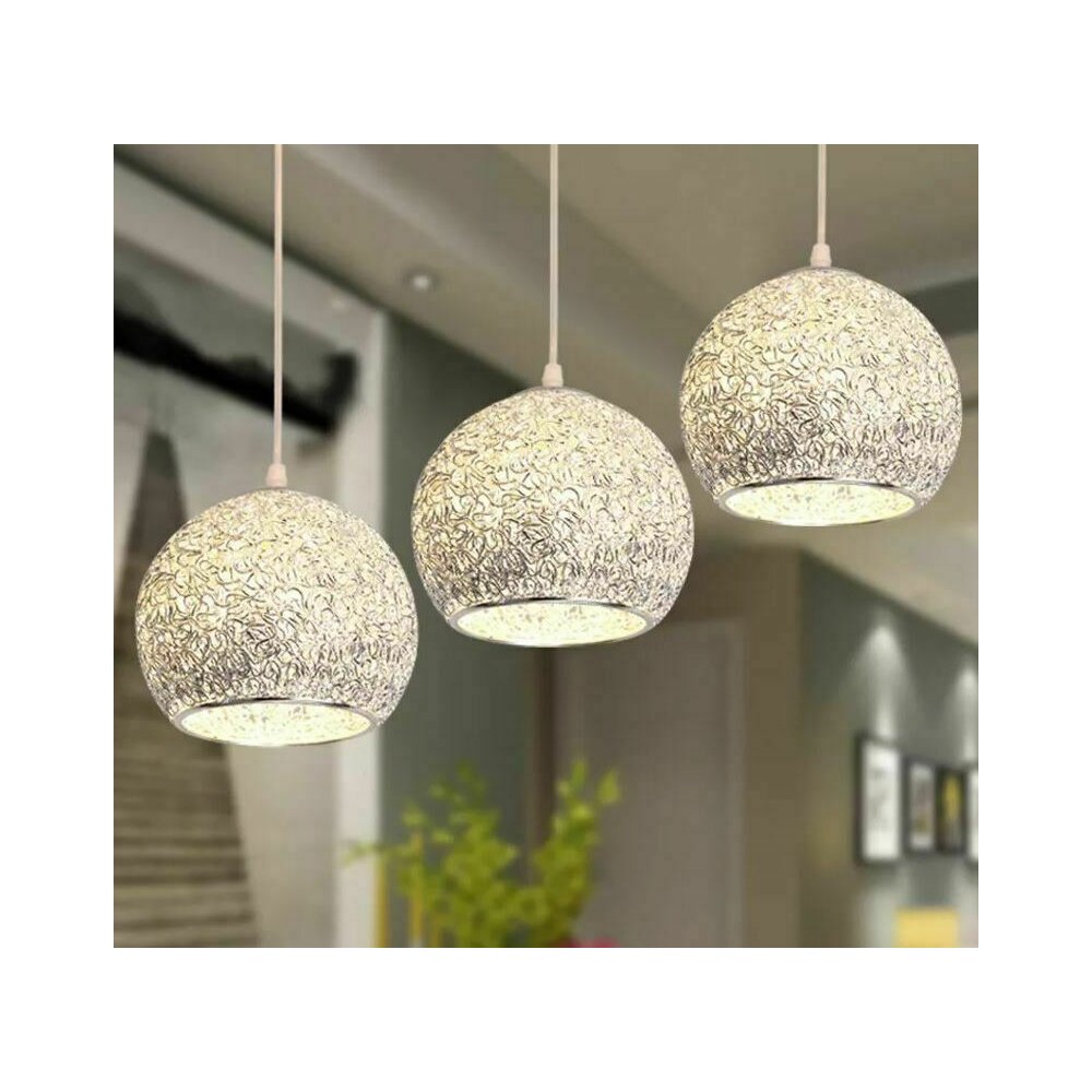 3-Arm Pendant Light with Spherical Shade in Chrome Rea APP633-3CP