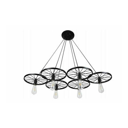 Rea PP215-6CP Vintage Style 6-Arm Pendant