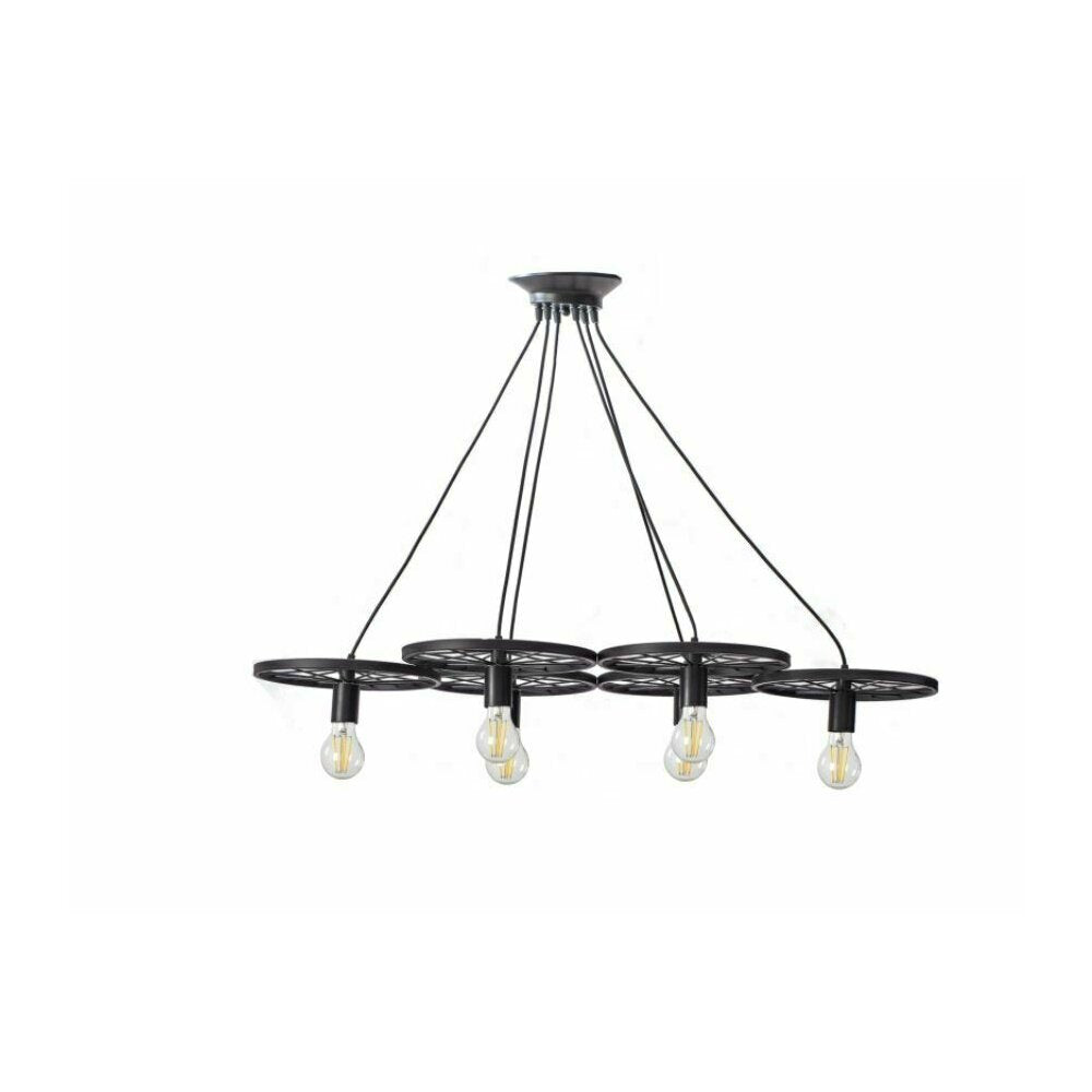 Rea PP215-6CP Vintage Style 6-Arm Pendant