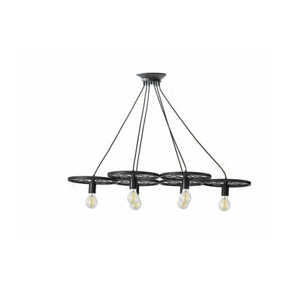 Rea PP215-6CP Vintage Style 6-Arm Pendant