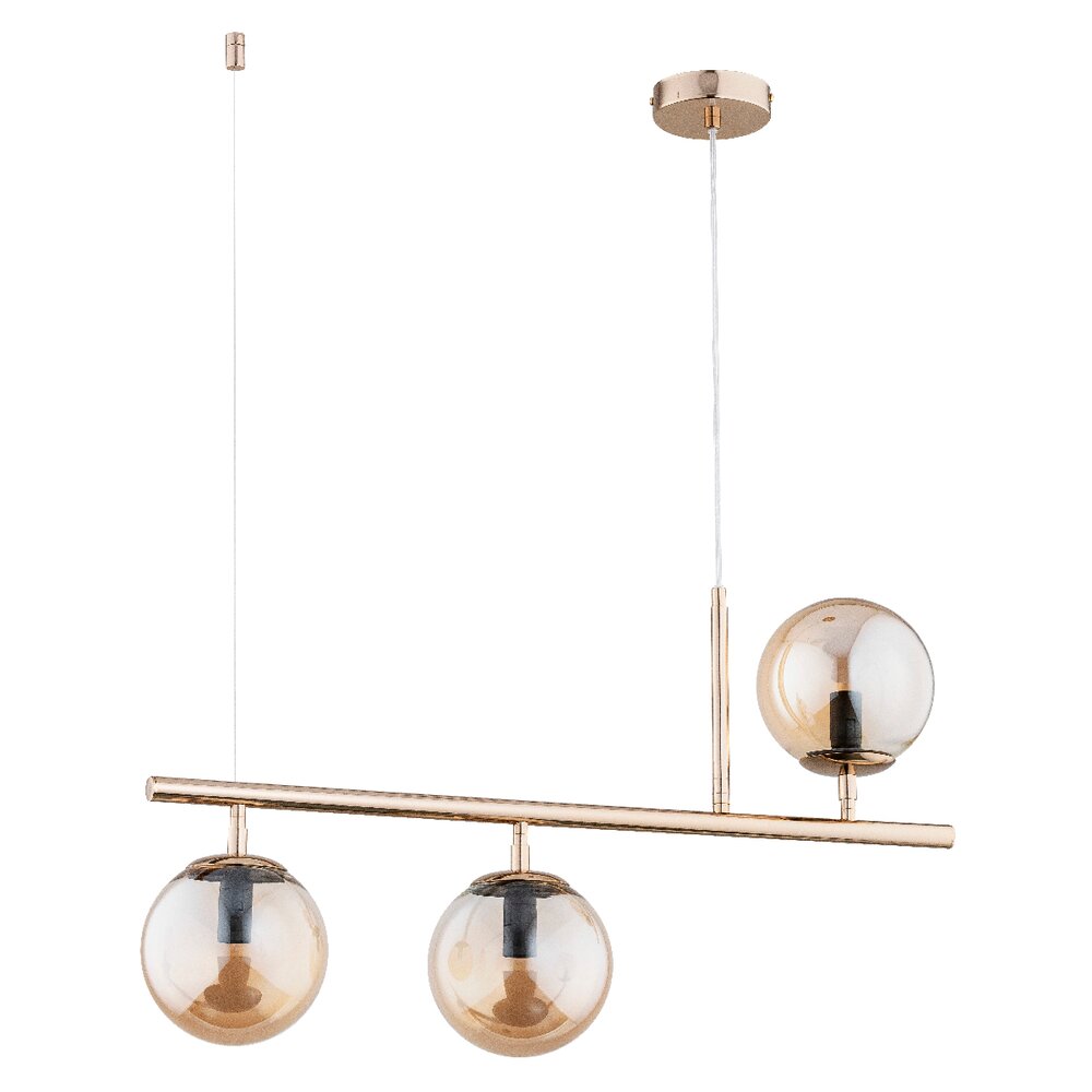 Alfa Abakus 3 pendant gold/transparent