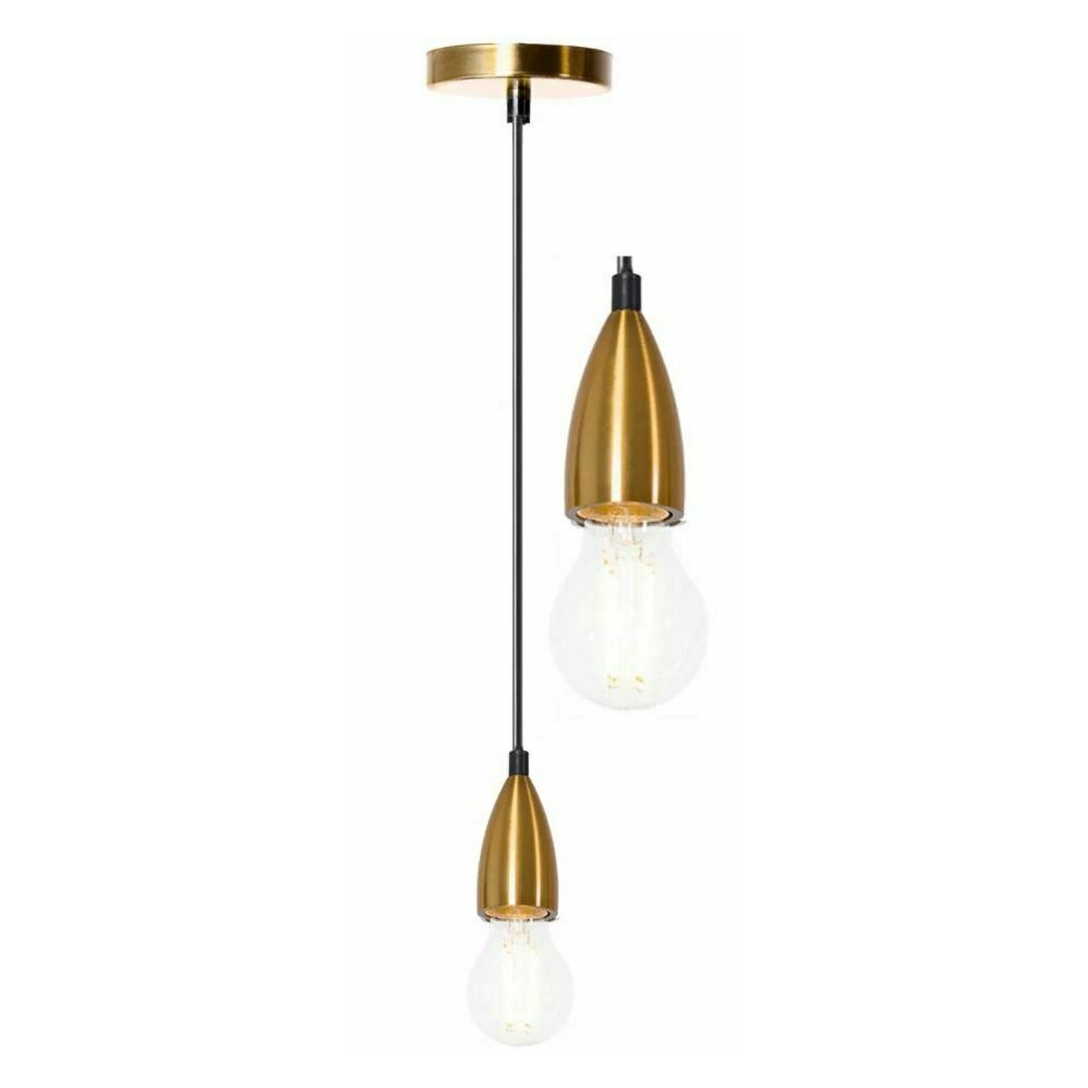 Minimalist/Industrial Glossy Copper Pendant Rea APP359-1CP