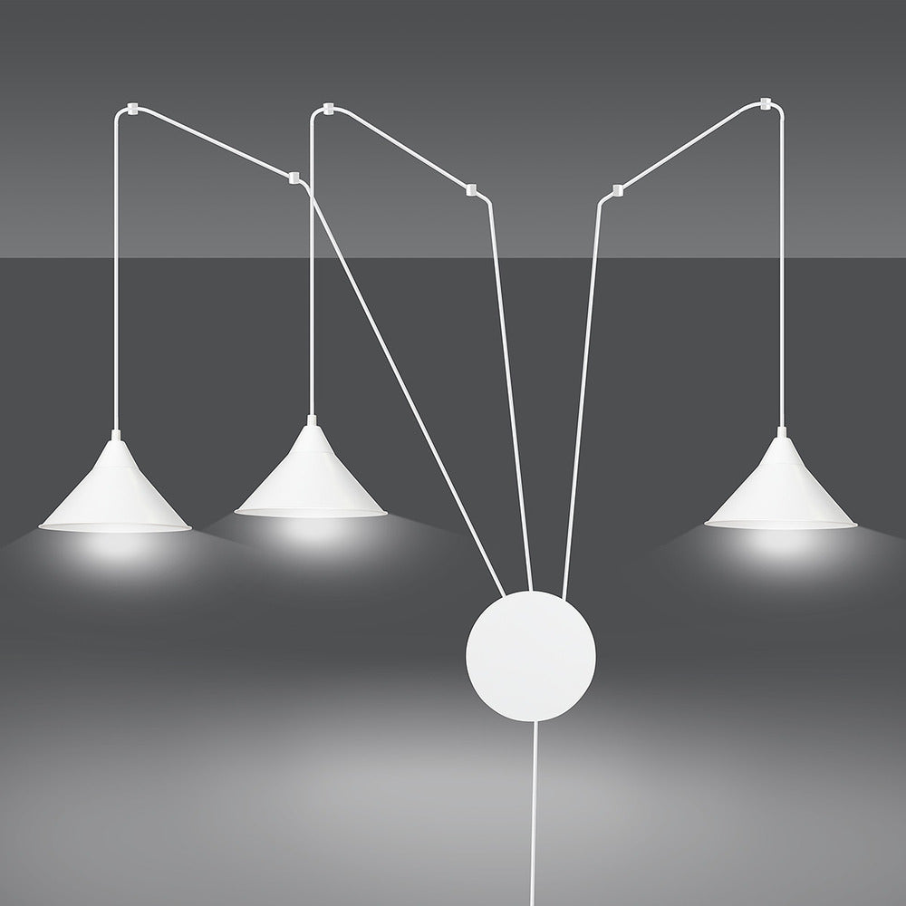 Emibig Abramo 3 White Pendant
