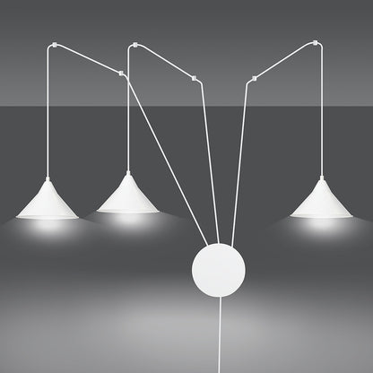 Emibig Abramo 3 White Pendant