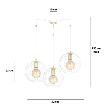 Emibig Albio 3 Pendant White