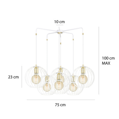 Emibig Albio 6 Pendant White