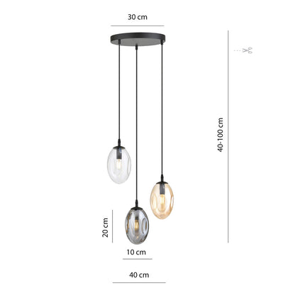 Emibig Astral 3 Pendant Black