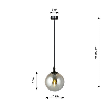 Emibig Cosmo 1 Black/Graphite Pendant