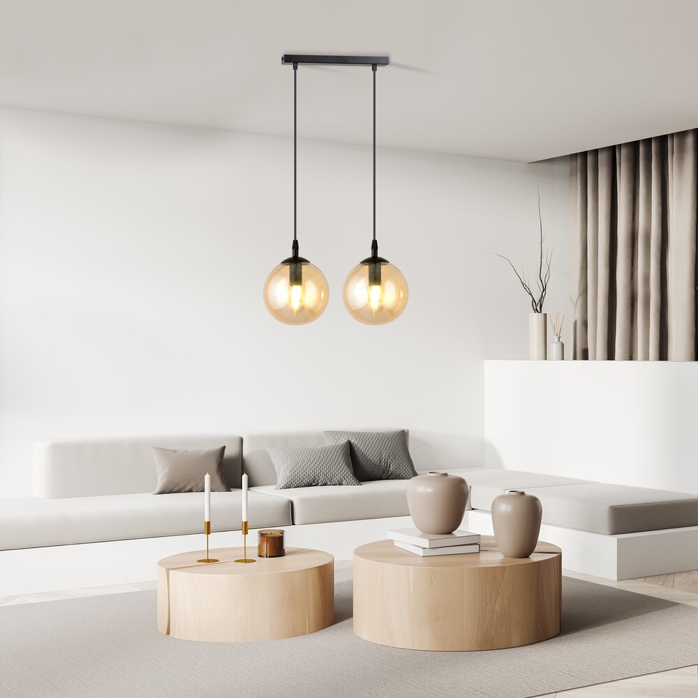 Emibig Cosmo 2 Black/Brown Pendant