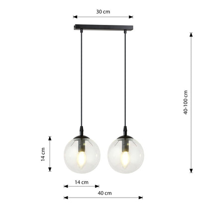 Emibig Cosmo 2 Black/Transparent Pendant