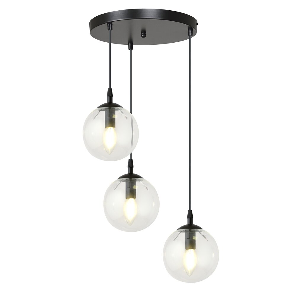 Emibig Cosmo 3 Premium Black/Transparent Pendant