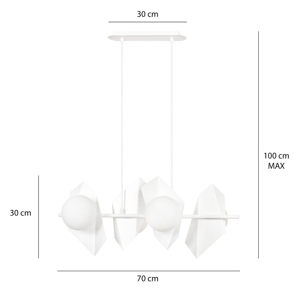 Emibig Drifton 4 White Pendant