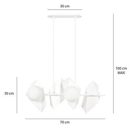 Emibig Drifton 4 White Pendant