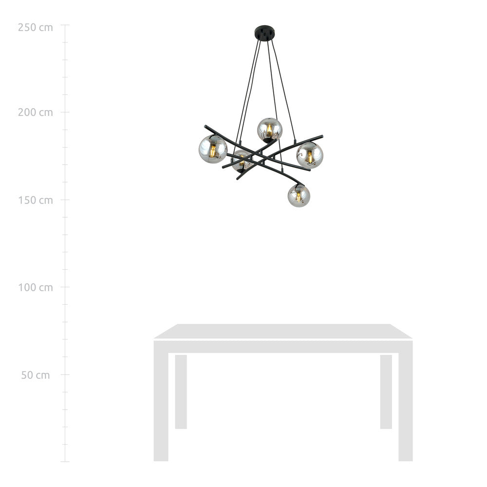 Emibig Essa 5 Graphite Pendant