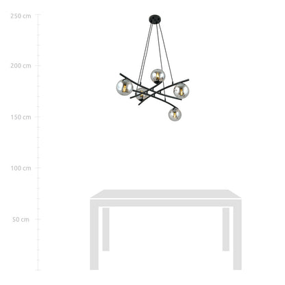 Emibig Essa 5 Graphite Pendant