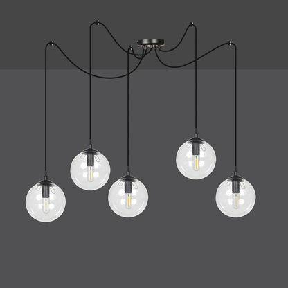 Emibig Gigi 5 Pendant Black/Transparent