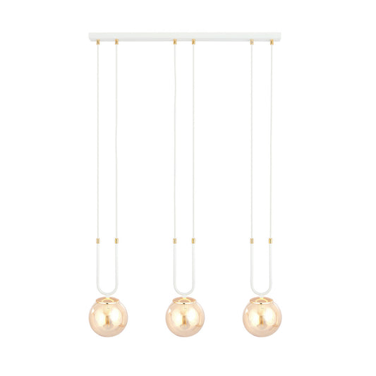 Emibig Glam 3 Pendant White/Gold