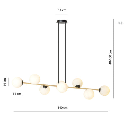 Emibig Gravity 8 Pendant Black/White